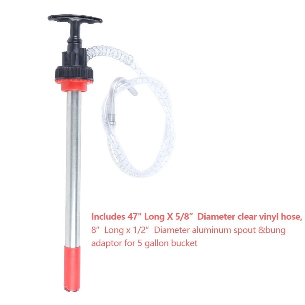Professional Manual Oil Transfer Pump For 5 Gallon Bucket Durable Hydraulic Fluid Transfer Solution 3