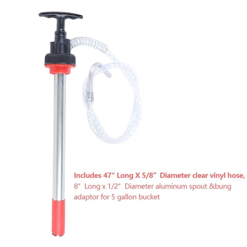 Professional Manual Oil Transfer Pump For 5 Gallon Bucket Durable Hydraulic Fluid Transfer Solution 3
