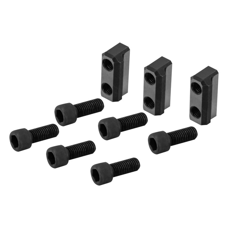 Premium Hollow Chuck T Nut Set For Lathe Steel High Hardness 0