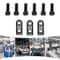 Premium Hollow Chuck T Nut Set For Lathe Steel High Hardness 7