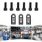 Premium Hollow Chuck T Nut Set For Lathe Steel High Hardness 7