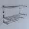 Premium Wall Mounted Stainless Steel Towel Rack Wall Mounted Towel Shelf For Organized Bathroom St 4