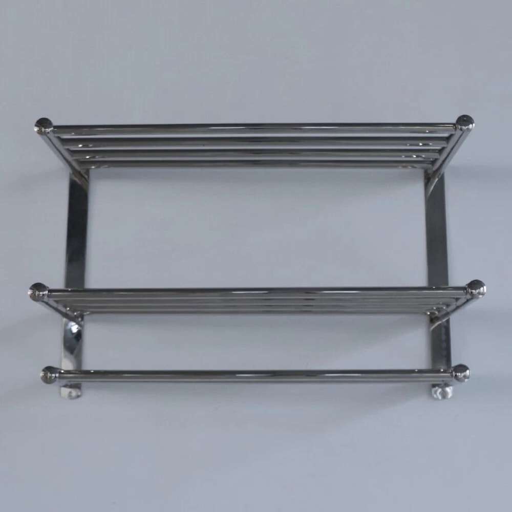 Premium Wall Mounted Stainless Steel Towel Rack Wall Mounted Towel Shelf For Organized Bathroom St 5