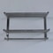 Premium Wall Mounted Stainless Steel Towel Rack Wall Mounted Towel Shelf For Organized Bathroom St 5