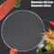 Stainless Steel Round Barbecue Grill Grate Heavy Duty BBQ Mesh Rack 4
