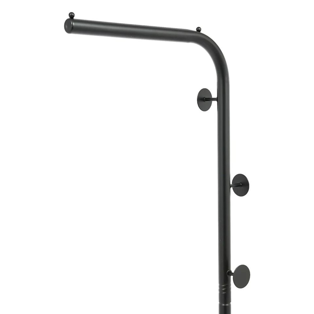 Premium LShape Coat Rack With Hooks And Shelf For Organized Storage 3