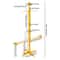 Premium Heavy Duty Tactical Gear Stand Helmet Vest Display Rack 6