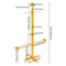 Premium Heavy Duty Tactical Gear Stand Helmet Vest Display Rack 6