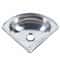 Modern Space Saving Stainless Steel Corner Wash Basin Wall Mounted Bathroom Sink 6