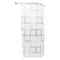 Adjustable UShaped Shower Rod NoDrill Stainless Steel Corner Curtain Rod 2