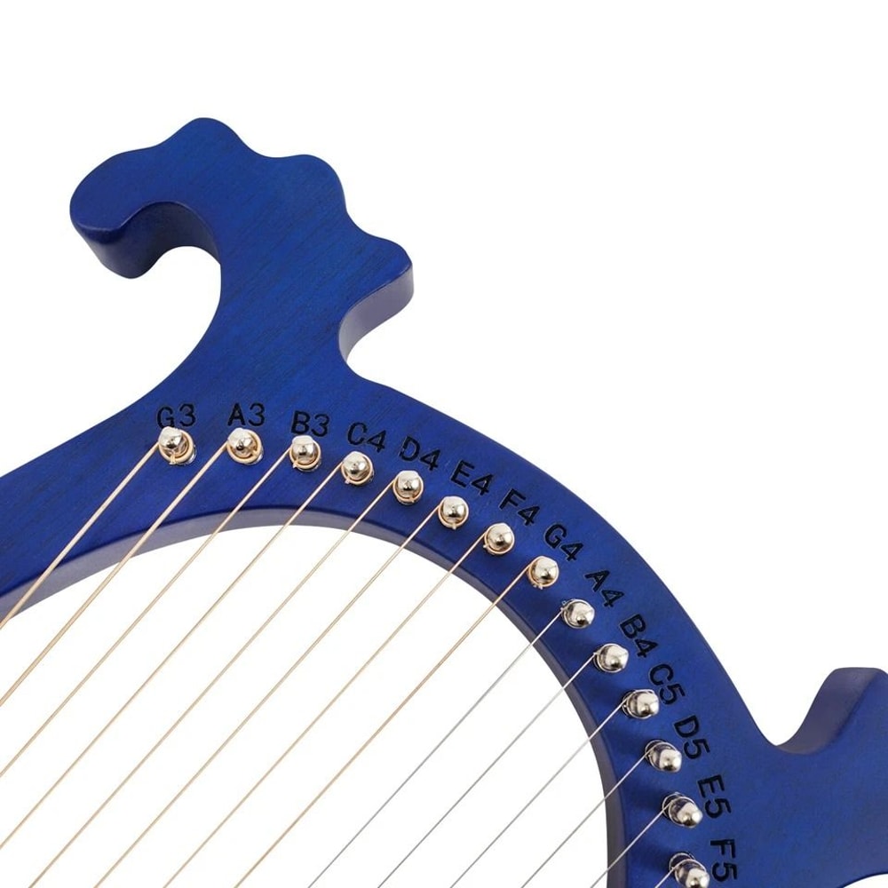 String Lyre Harp With Tuning Wrench Beginner Steel String Lyre 1