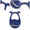 String Lyre Harp With Tuning Wrench Beginner Steel String Lyre 2
