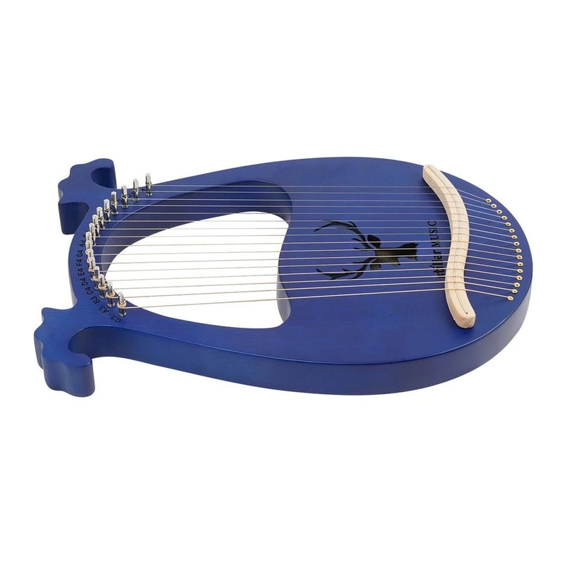 String Lyre Harp With Tuning Wrench Beginner Steel String Lyre 3