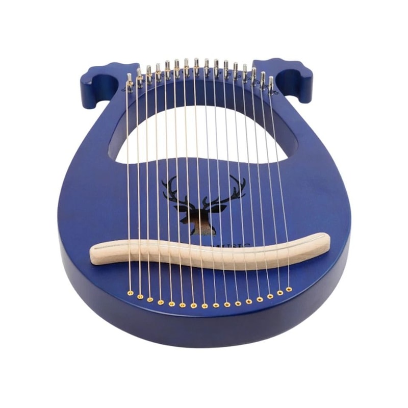 String Lyre Harp With Tuning Wrench Beginner Steel String Lyre 5
