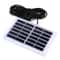 Portable Solar Rechargeable Fan With LED Light Adjustable Tilt 1