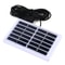 Portable Solar Rechargeable Fan With LED Light Adjustable Tilt 1
