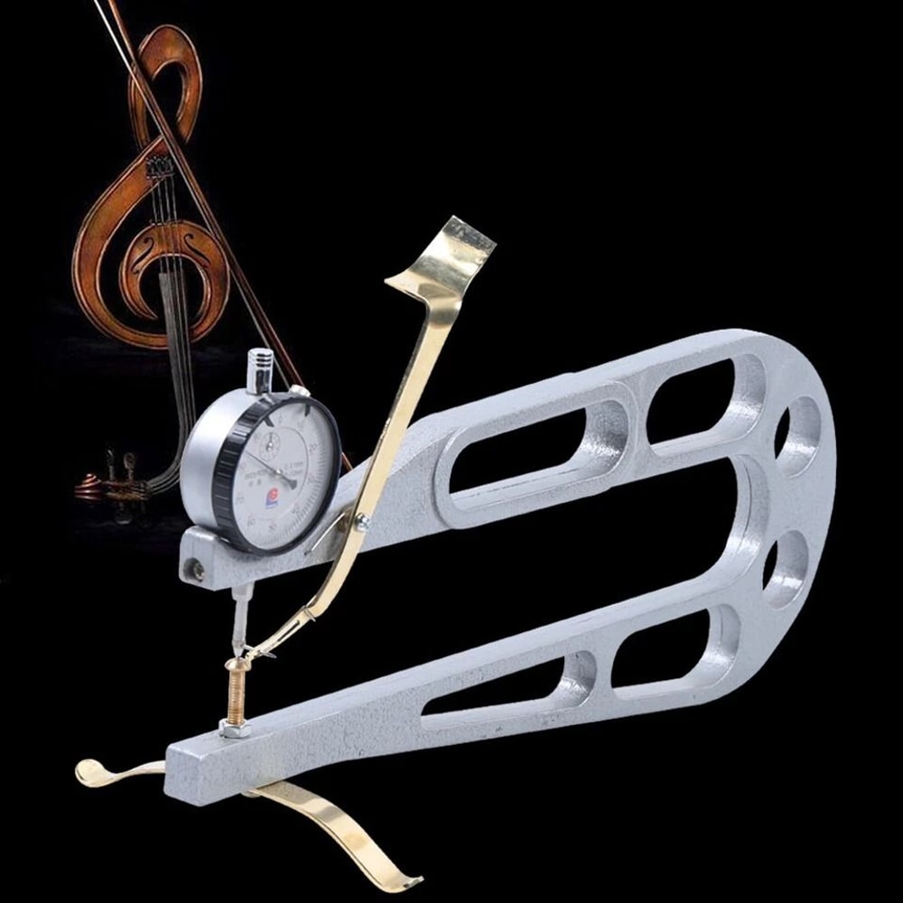 Precision Violin Thickness Gauge Luthier Measuring Tool Dial Indicator 1