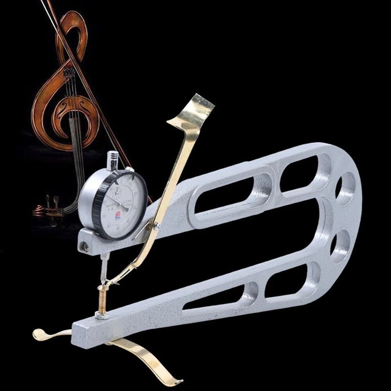 Precision Violin Thickness Gauge Luthier Measuring Tool Dial Indicator 1