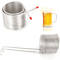 Professional Stainless Steel Homebrew Immersion Chiller Fast Wort Cooling Coil 1