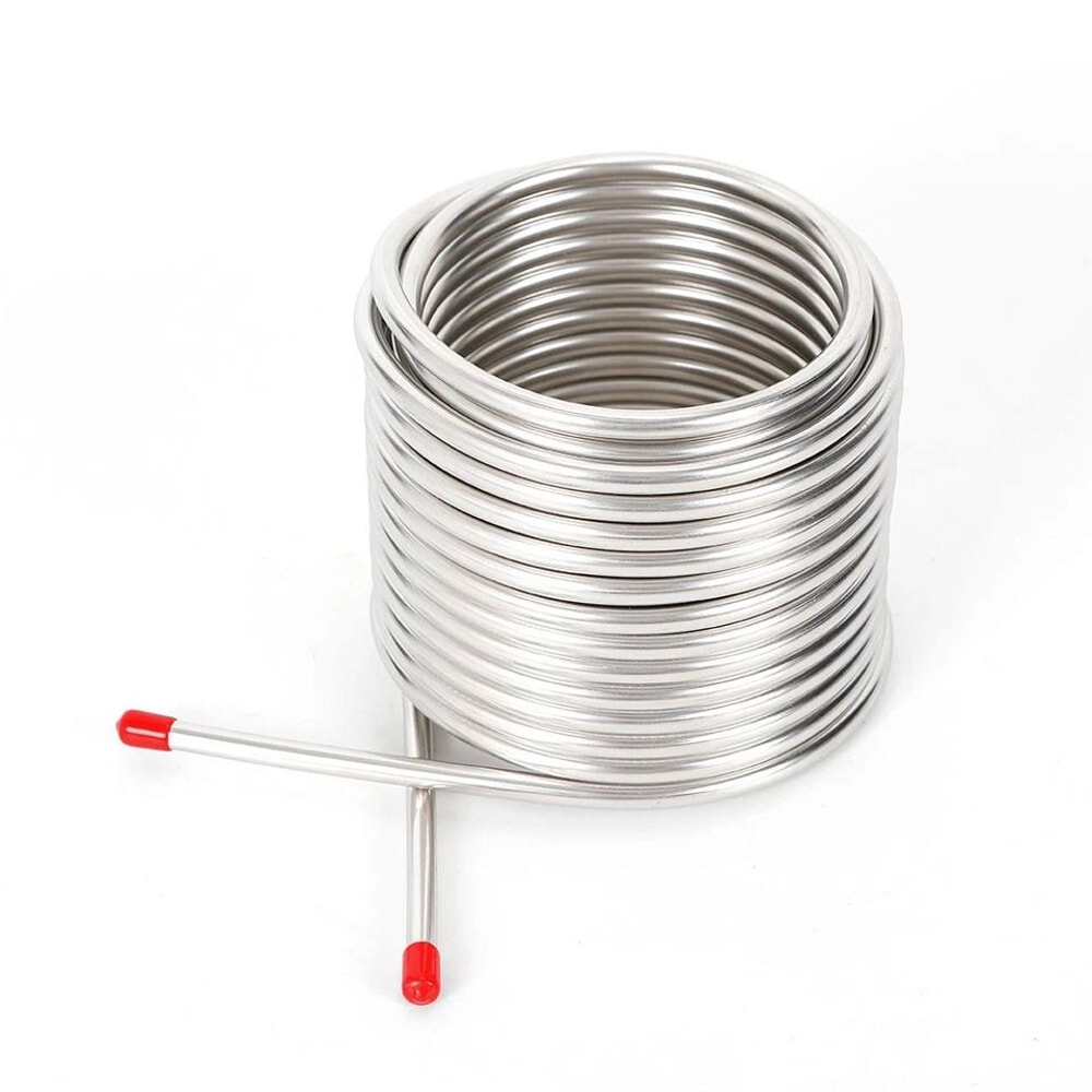 Professional Stainless Steel Homebrew Immersion Chiller Fast Wort Cooling Coil 5
