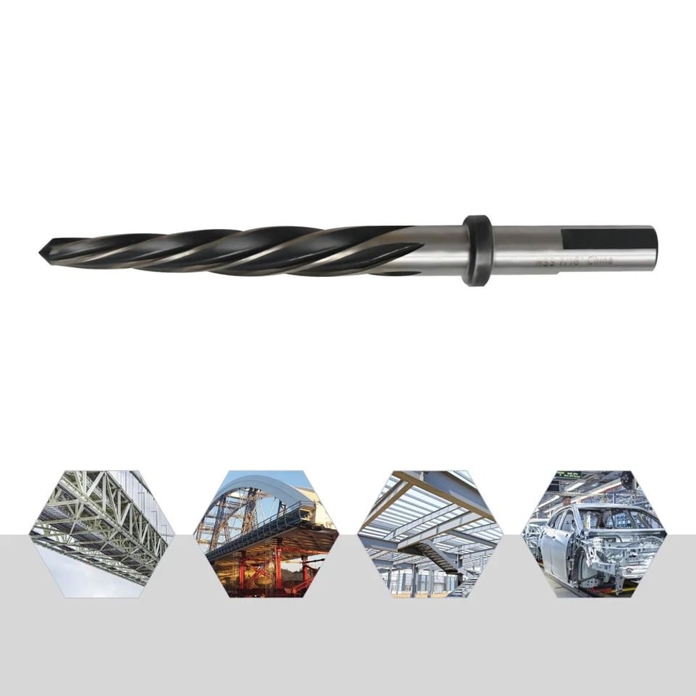 Highspeed Steel Reamer Tapered Shank Drill For Bridge Construction 8