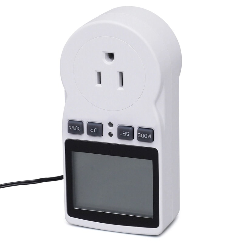 Smart Plug In Digital Thermostat Timer Switch Temperature Controller Socket 1