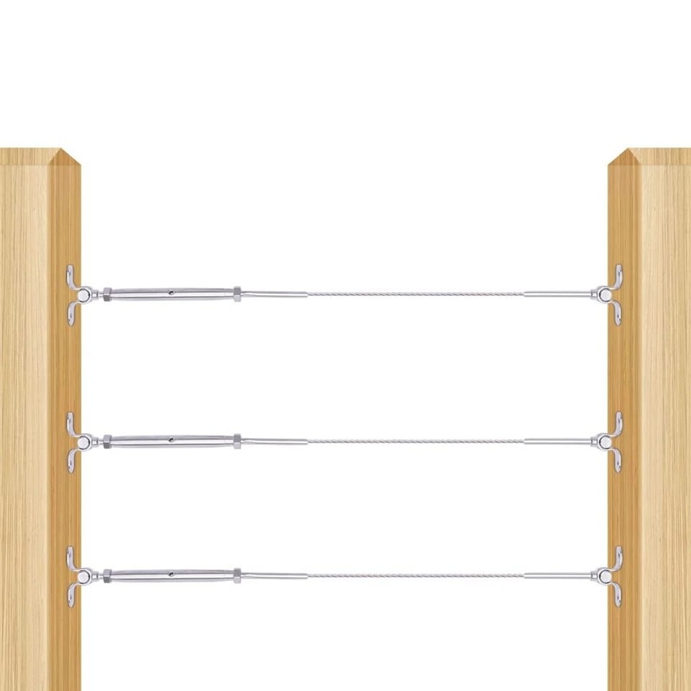 Premium Stainless Steel Cable Railing Kit For Deck Stair Railings 0