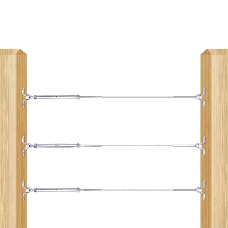 Premium Stainless Steel Cable Railing Kit For Deck Stair Railings 0