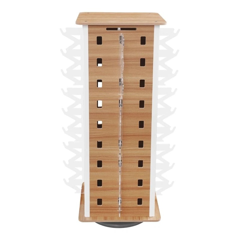 Rotating Sunglasses Display Rack Freestanding Eyeglass Organizer Stand 6