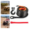 HeavyDuty Synthetic Winch Rope Recovery Cable For ATV SUV 2