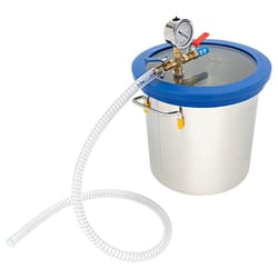 professional gallon vacuum degassing chamber for wood epoxy stabilizing & resin bubble removal