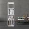 Rotating Bookshelf Organizer Space Saving Vertical Storage Tower 1