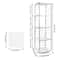 Rotating Bookshelf Organizer Space Saving Vertical Storage Tower 2