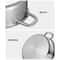 Premium Stainless Steel Dual Sided Shabu Hot Pot With Lid Induction Compatible Hot Pot 2