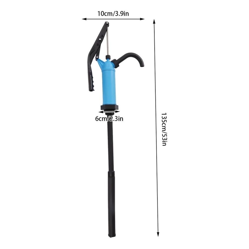 Lever Action Drum Barrel Pump Gallon Hand Oil Transfer Pump 3