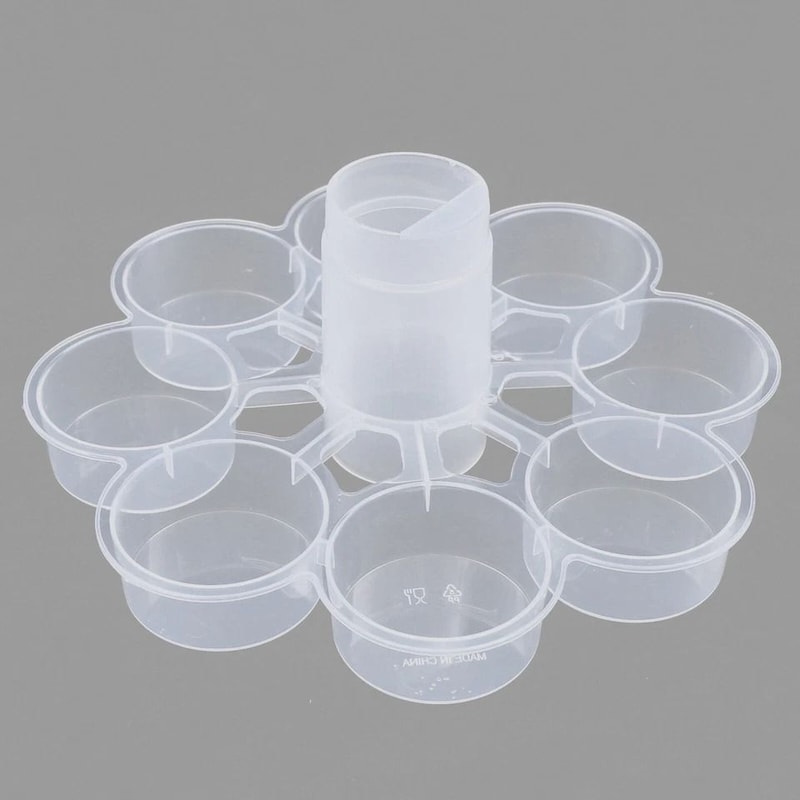 Cup Cupcake Dessert Carrier Portable Tier Cupcake Transporter With Secure Lid 4