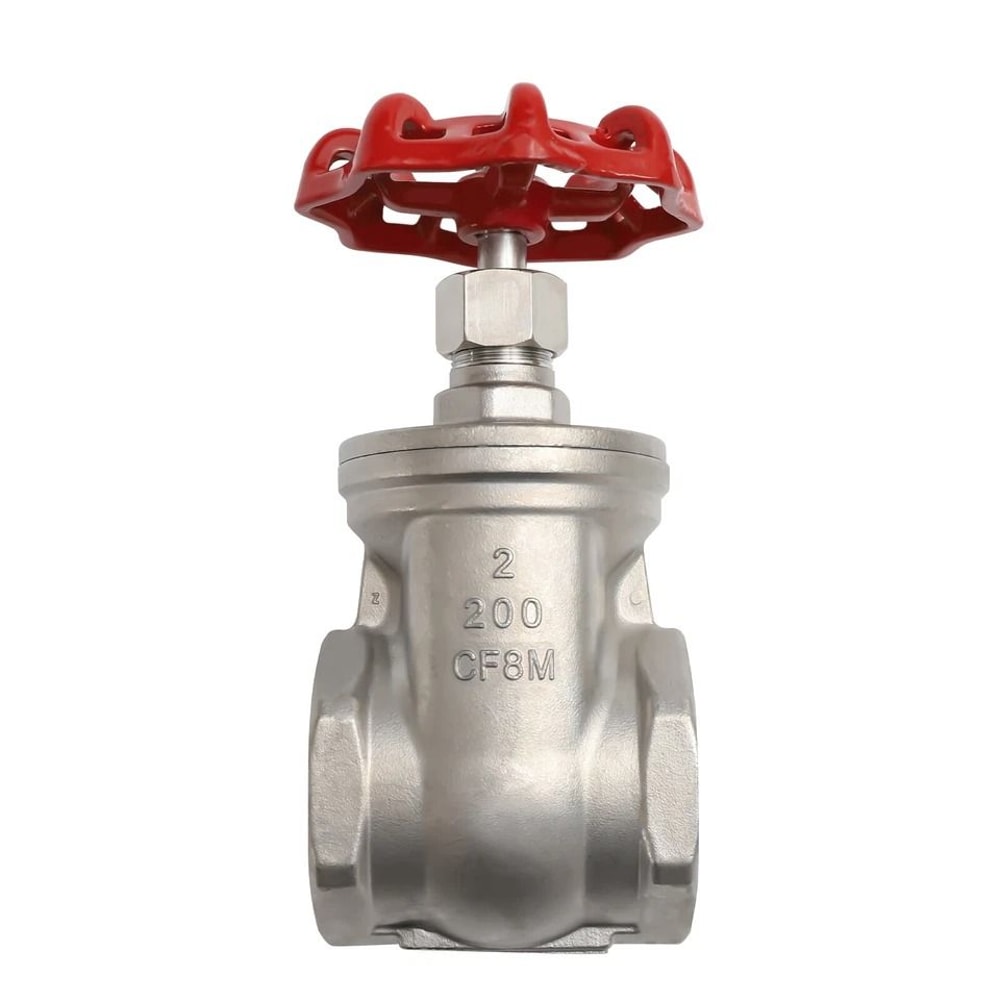 Stainless Steel Gate Valve Industrial NPT Shut Off Control 2