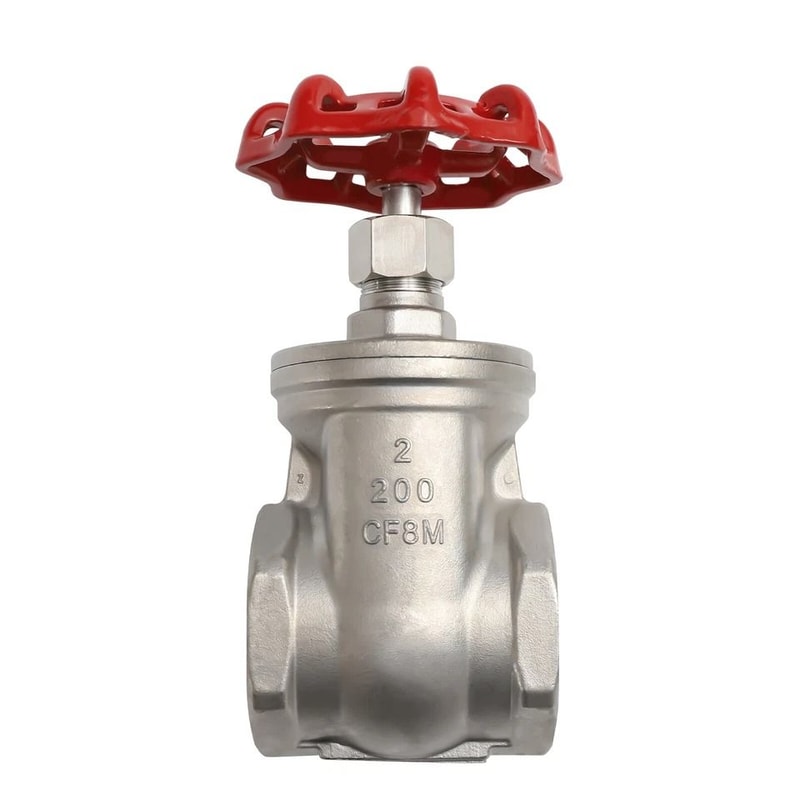 Stainless Steel Gate Valve Industrial NPT Shut Off Control 2