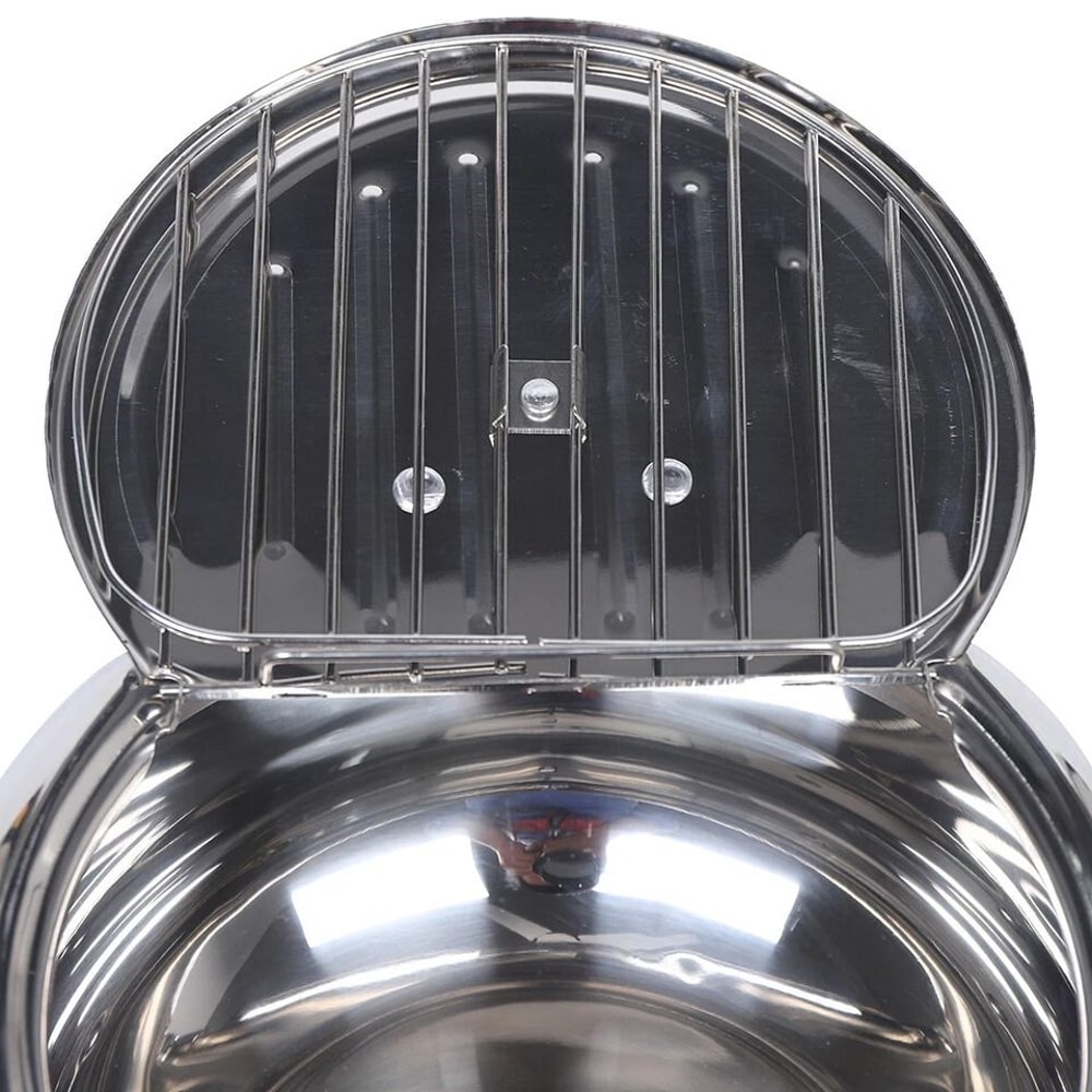 Premium Stainless Steel Fryer Deep Frying Pot With Temperature Control Durable Tempura Fryer Pan 4