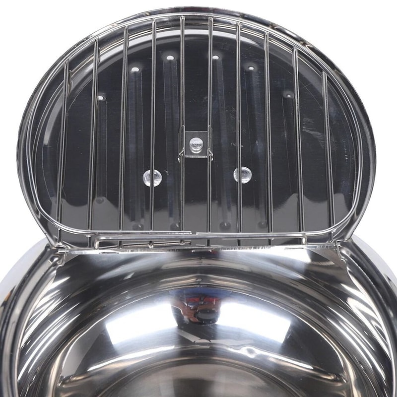 Premium Stainless Steel Fryer Deep Frying Pot With Temperature Control Durable Tempura Fryer Pan 4