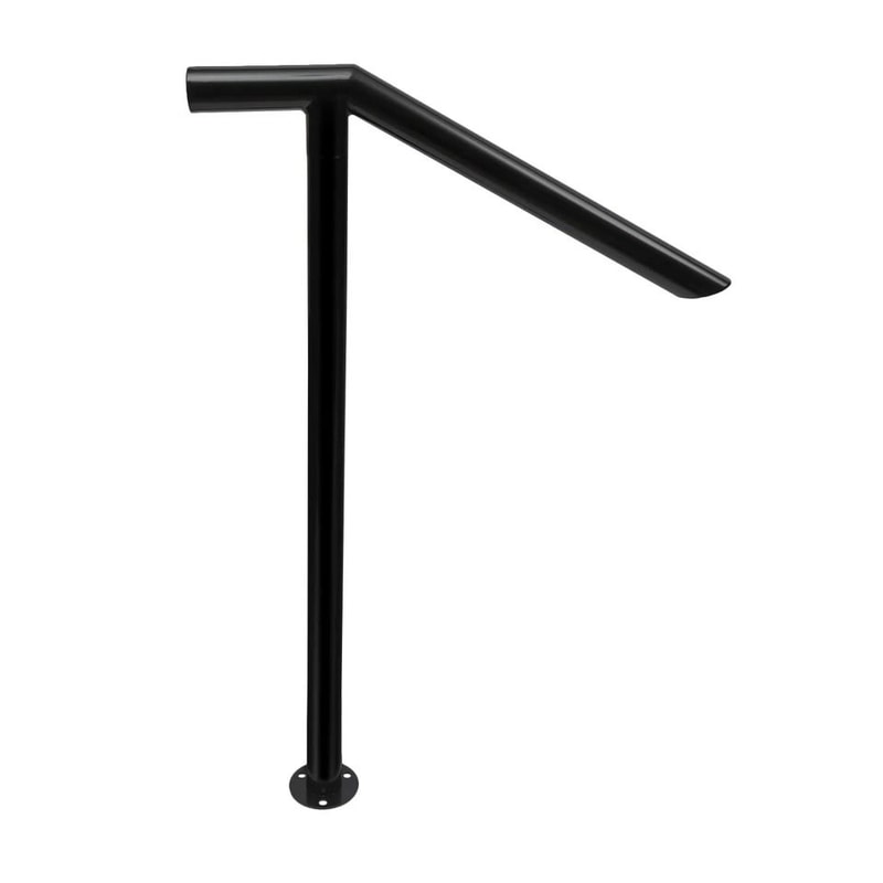 Outdoor Iron Stair Railing Kit Step Porch Handrail Kit 4