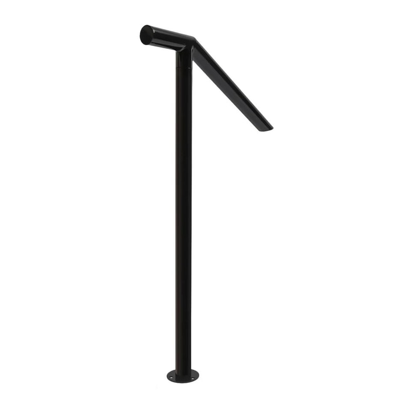 Outdoor Iron Stair Railing Kit Step Porch Handrail Kit 5