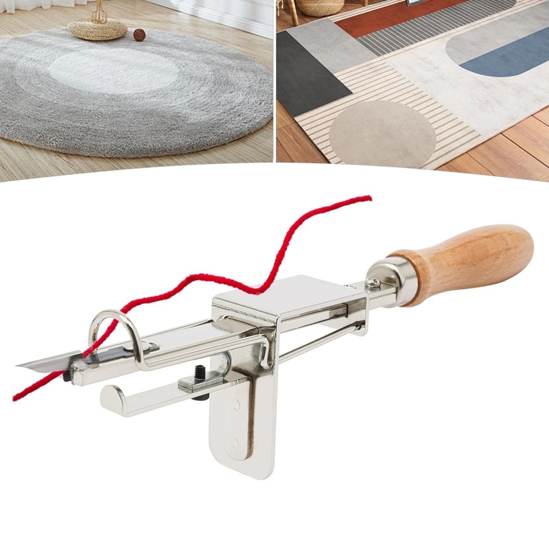 Premium Manual Tufting Tool For Rug Making Carpet Crafting Adjustable Handheld Crafting Tool 8