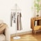 Premium Iron Entryway Coat Rack Shelf Stylish Floor Standing Metal Clothing Rack With Durable Hook 0
