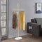 Premium Iron Entryway Coat Rack Shelf Stylish Floor Standing Metal Clothing Rack With Durable Hook 2