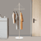 Premium Iron Entryway Coat Rack Shelf Stylish Floor Standing Metal Clothing Rack With Durable Hook 6
