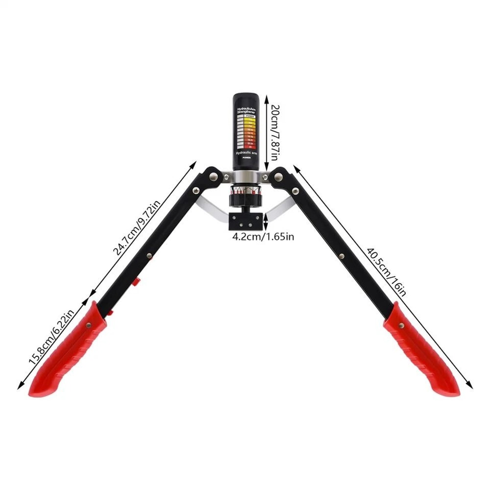 Premium Adjustable Hydraulic Power Twister Arm Chest Strength Trainer 1