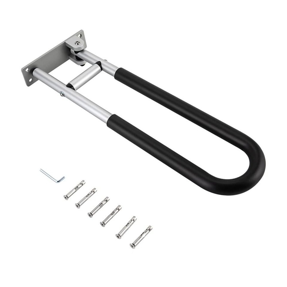 Premium Toilet Safety Rail Bathroom Safety Grab Bar For Seniors Elderly Disabled 2