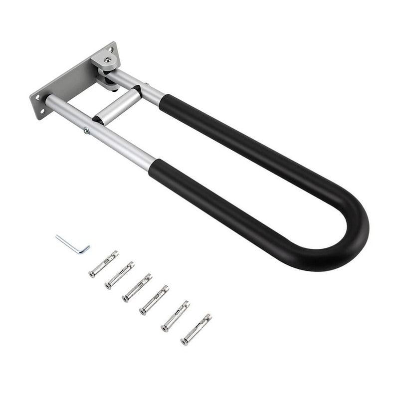 Premium Toilet Safety Rail Bathroom Safety Grab Bar For Seniors Elderly Disabled 2