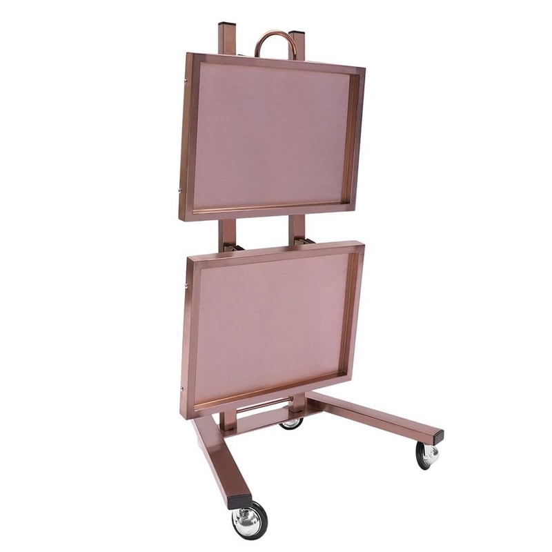 Professional Salon Trolley Cart With Trays Wheels Durable Hairdressing Trolley Workstation 1